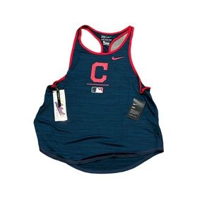 Cleveland Indians Nike Women’s Dri Fit Logo Tank Top Shirt
